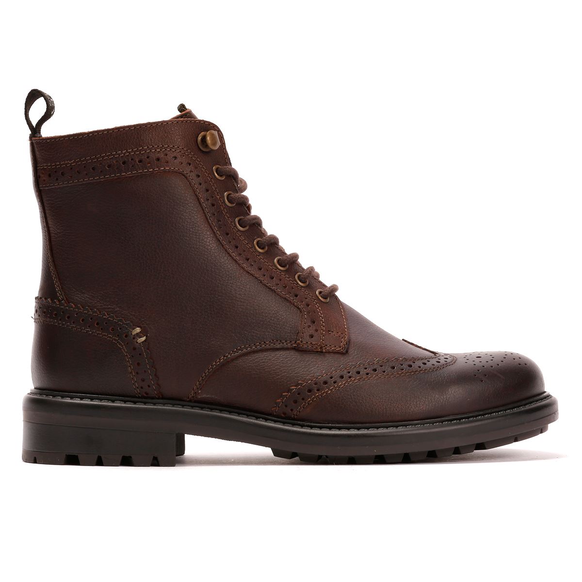Osprey London The Professor Leather Men's Chocolate Boots