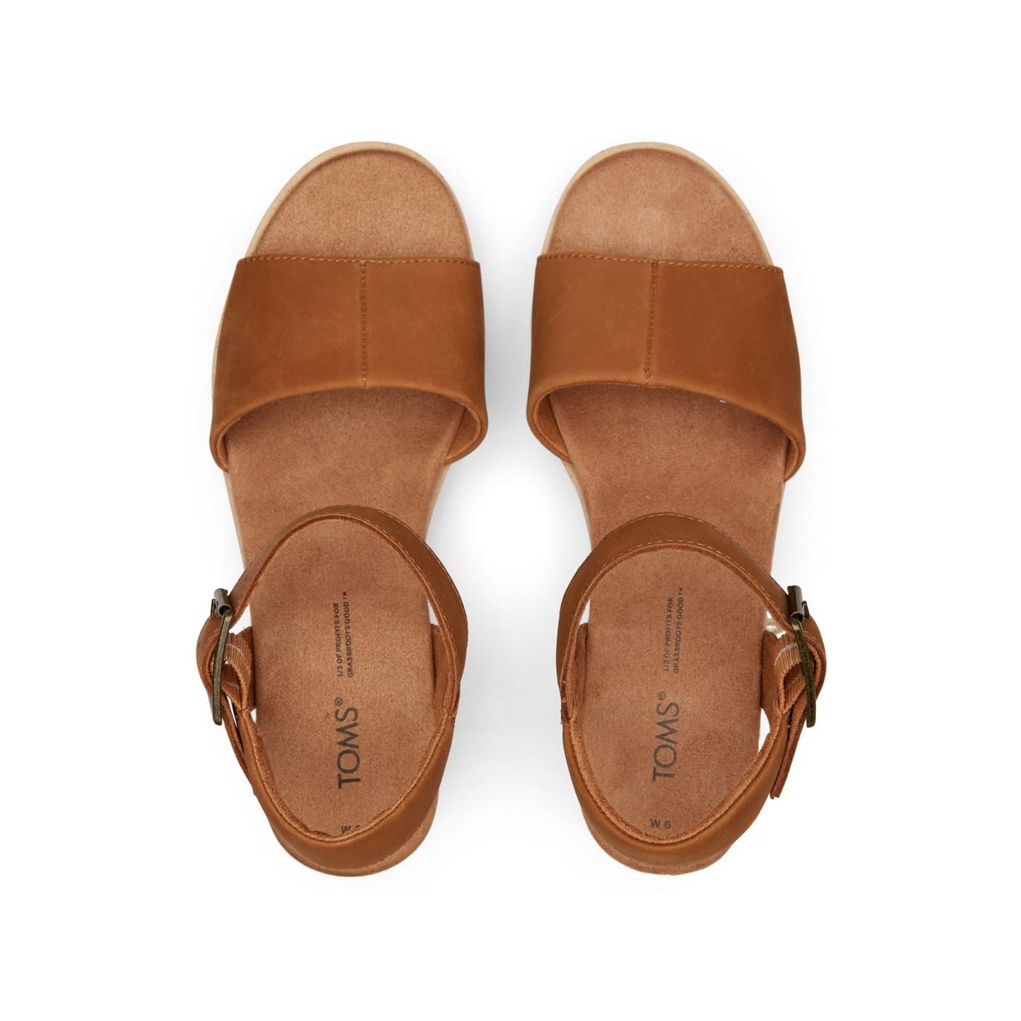 TOMS Women's Diana Wedge in Tan