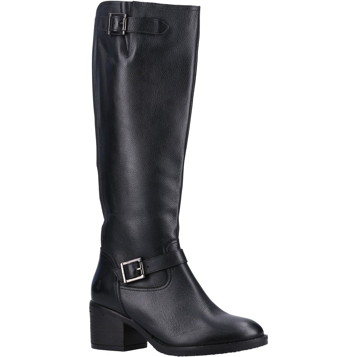 Hush Puppies Women's Heidi Boot in Black Leather