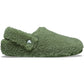 Crocs Classic Cozzzy Polyester Army Green Slippers