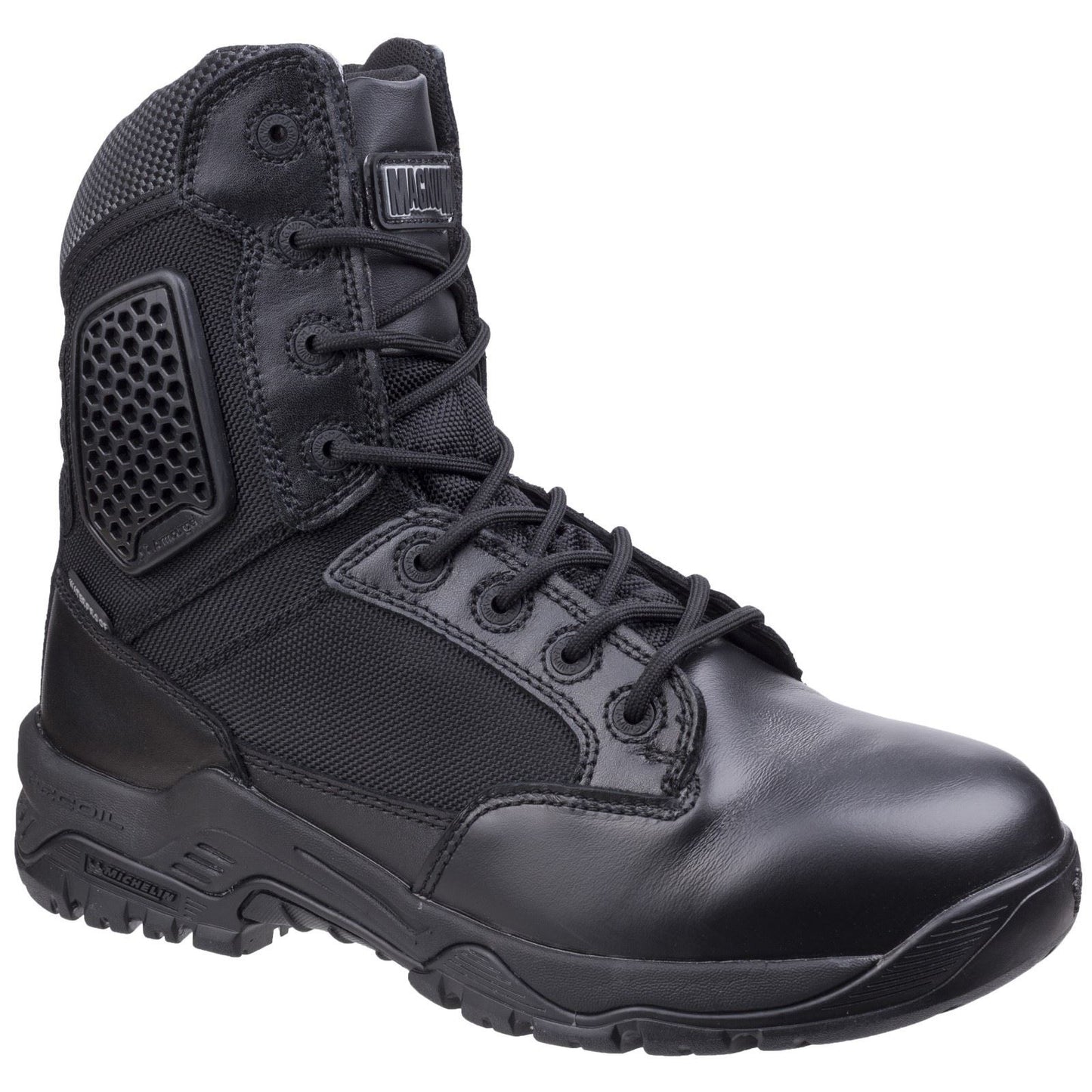 Magnum Men's Strike Force 8.0 Side-Zip WP Uniform Boot in Black