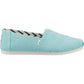 TOMS Women's Alpargata Classic Shoe in Aqua