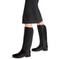 Geox D Felicity Leather Women's Black Boots