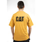 Caterpillar Men's Trademark Tee in Mustard