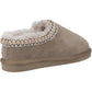 Cotswold Foxmoor Leather Women's Taupe Slippers