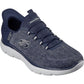 Skechers Men's Summits Key Pace Shoe in Navy