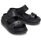 Crocs Classic Crush Sandal in Black