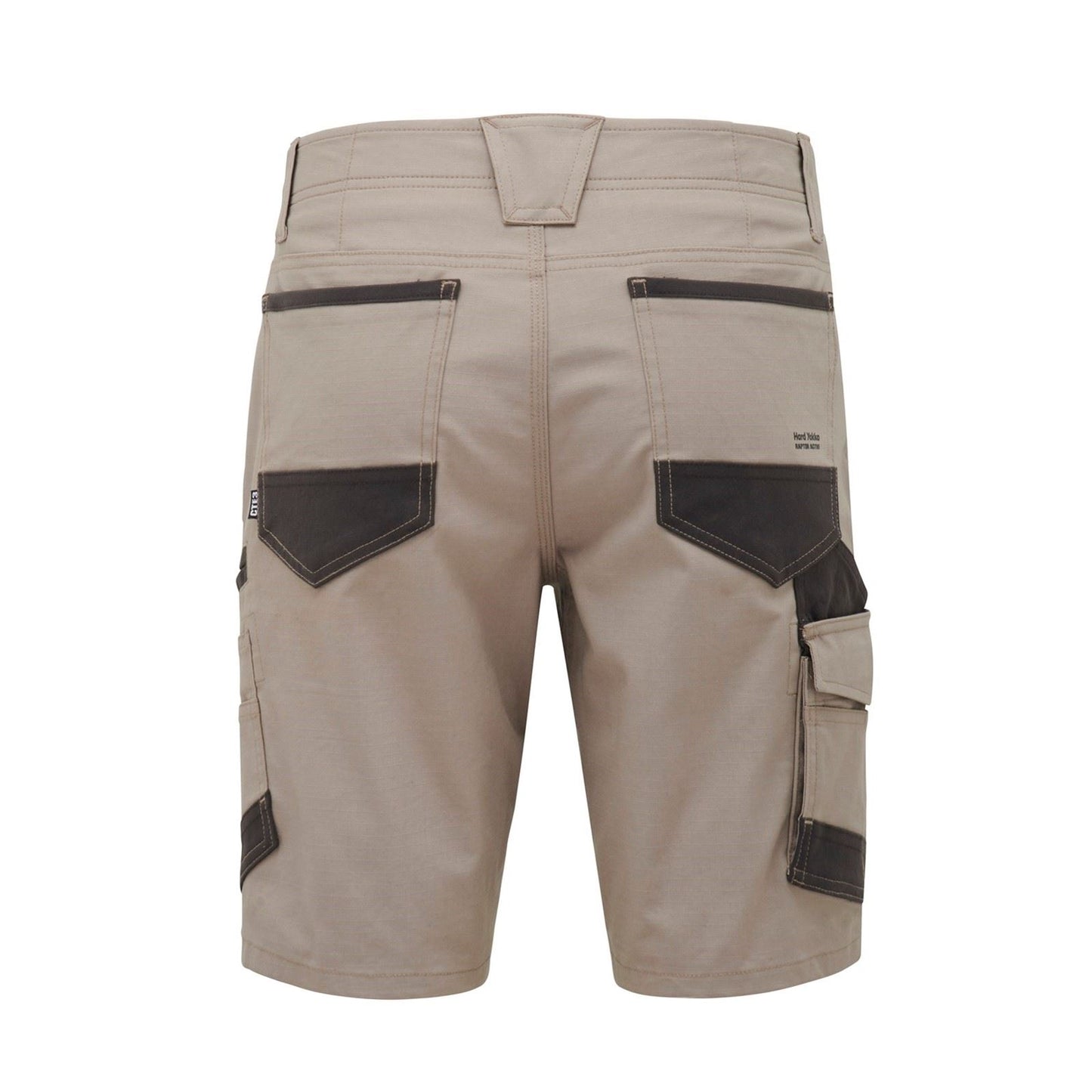 Hard Yakka Men's Raptor Active Mid-Short in Desert