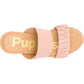 Hush Puppies Poppy Leather Women's Cafe Creme Sandals