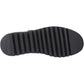 Hush Puppies Florrie T-Bar Leather Black Shoes