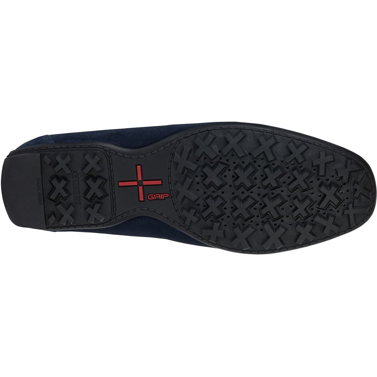 Geox U KOSMOPOLIS + GRIP Leather Men's Navy Loafers