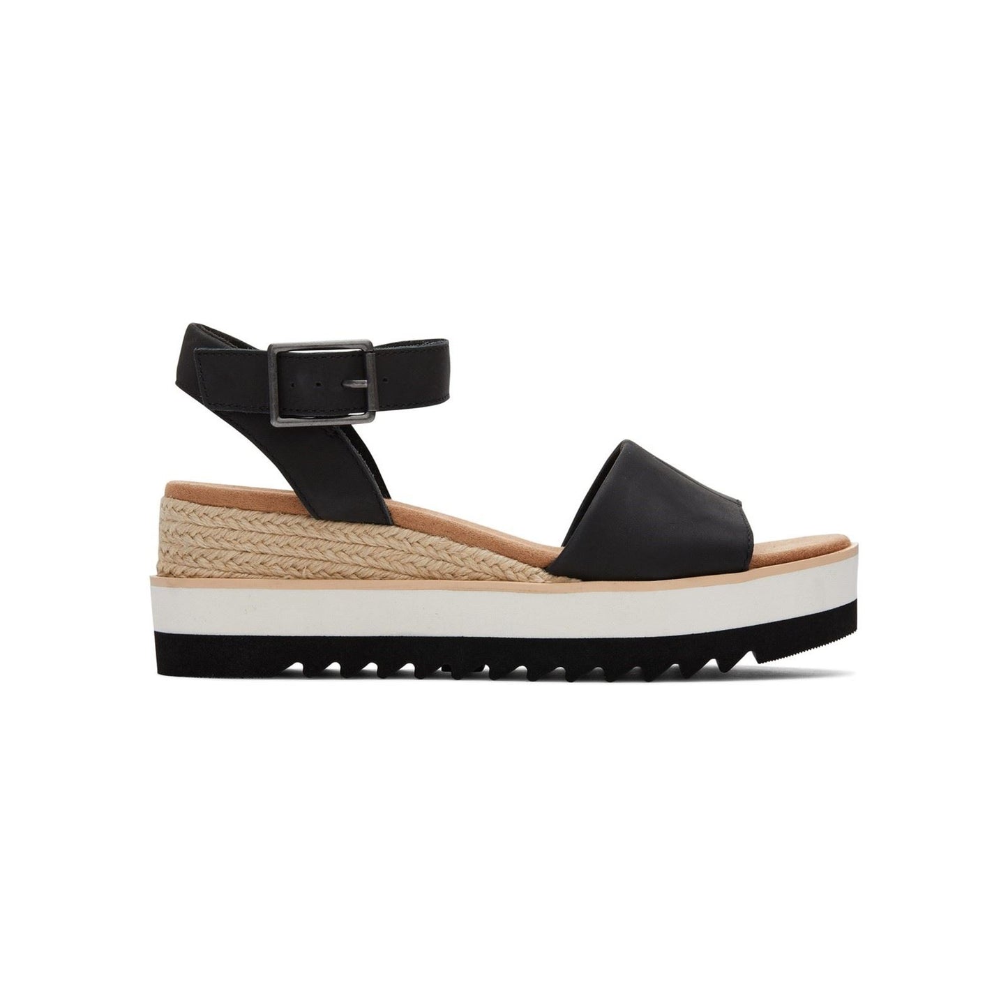 TOMS Women's Diana Wedge in Black