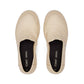 TOMS Alpargata Combat Low 100% Cotton Women's Beige Loafers
