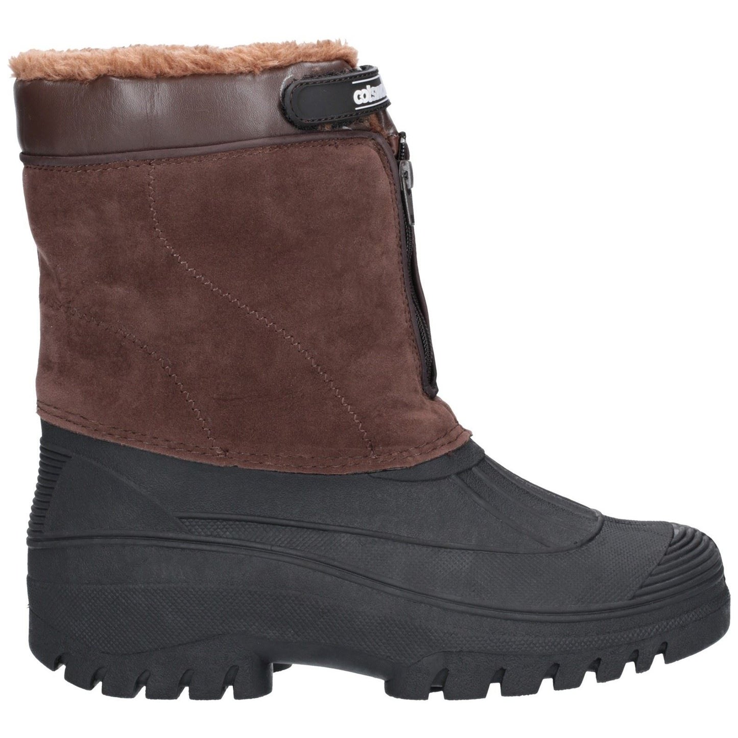 Cotswold Men's Venture Waterproof Winter Boot in Brown