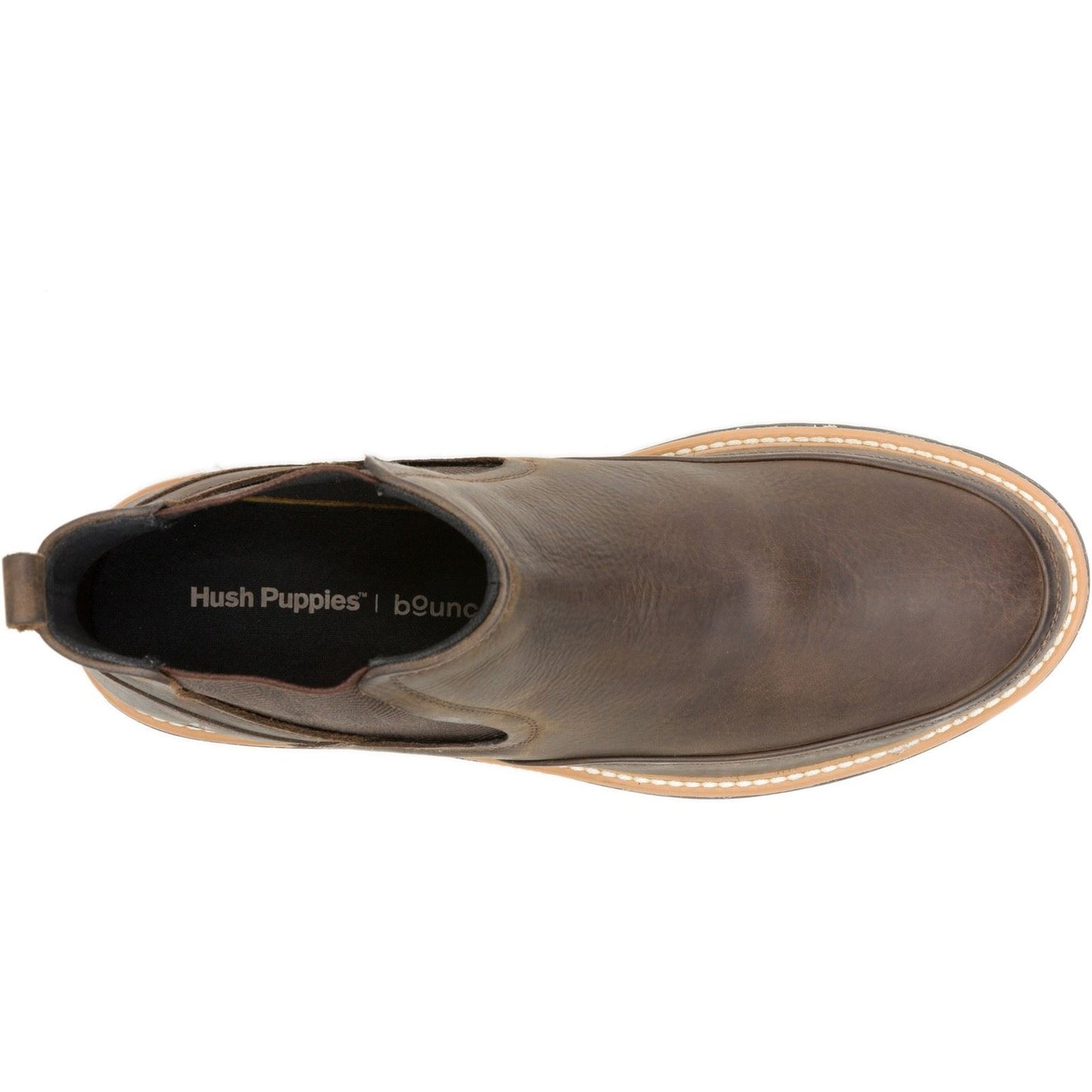 Hush Puppies Jenson Leather Men's Brown Boots
