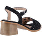 Hush Puppies Women's Lacie Heeled Sandal in Black