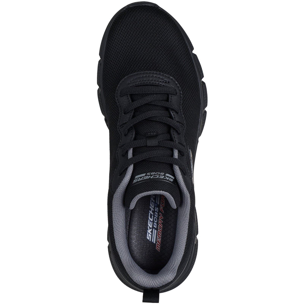 Skechers BOBS B Flex Icy Edge Textile Men's Black Trainers