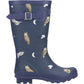Cotswold Woodland Rubber Junior Owls Wellington Boots