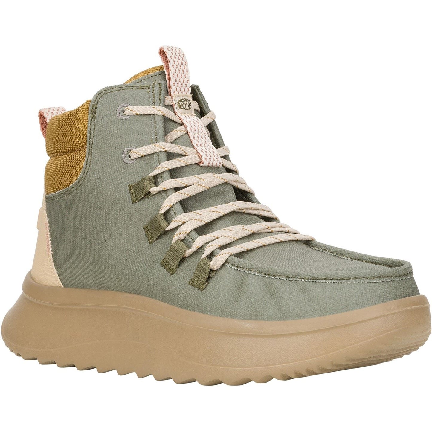 HEYDUDE Women's Wendy Peak Apres Ankle Boots in Olive