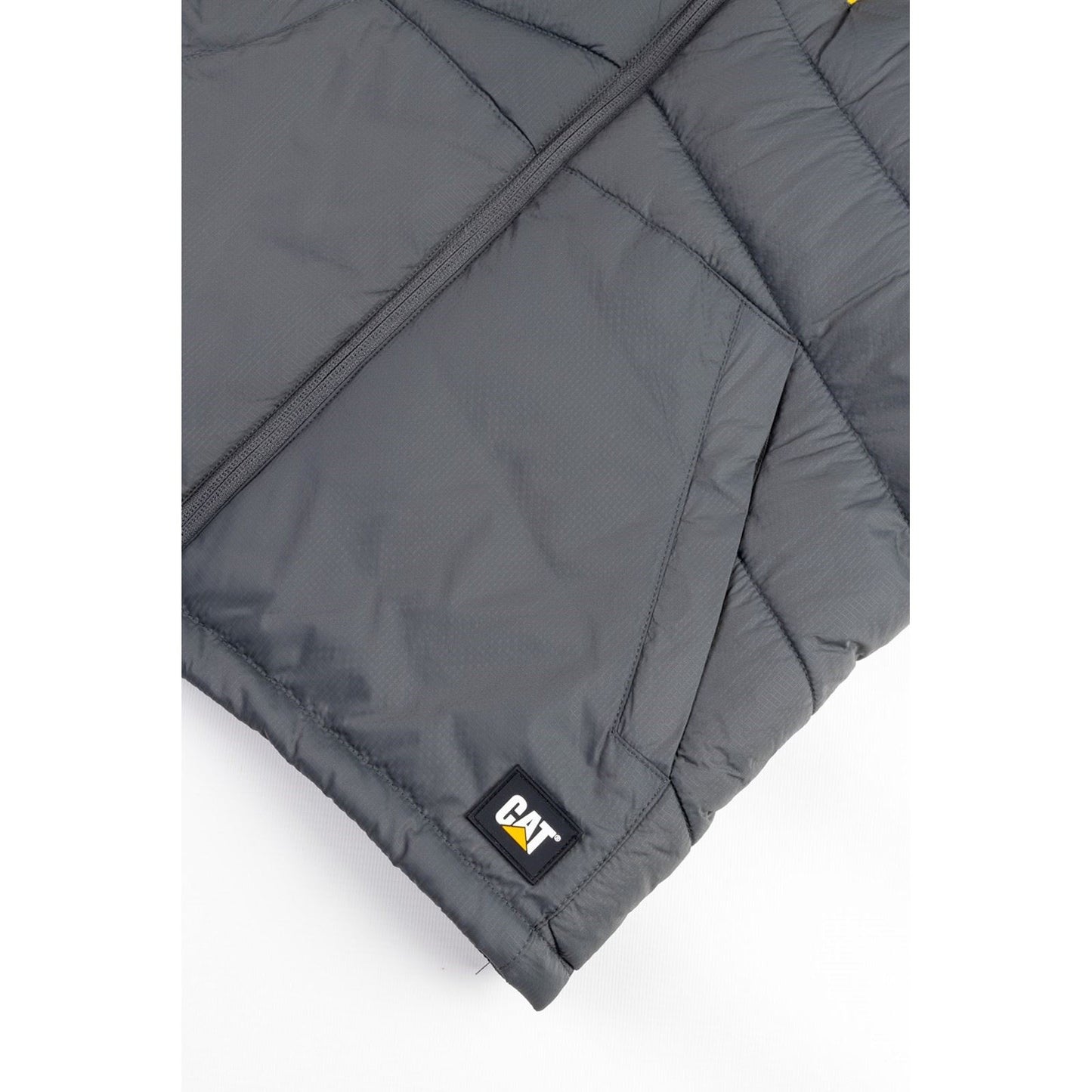 Caterpillar Men's Essentials Body Warmer in Dark Shadow