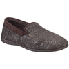 Cotswold Men's Stanley Loafer Slipper in Brown