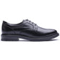 Base London Carter Leather Men's Black Derby Shoes