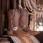 Durango Arena Pro Leather Men's Worn Saddle Boots