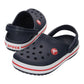 Crocs Crocband Thermoplastic Navy / Red Loafers
