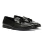Antique Rogue Henry Patent PU Leather Men's Black Loafers