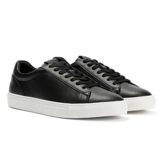 Antique Rogue Gibbs Leather Men's Black Trainers