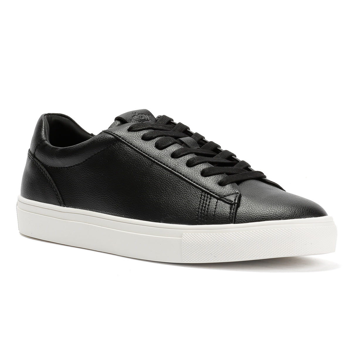 Antique Rogue Gibbs Leather Men's Black Trainers