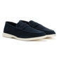 Antique Rogue Anton Suede Men's Navy Loafers