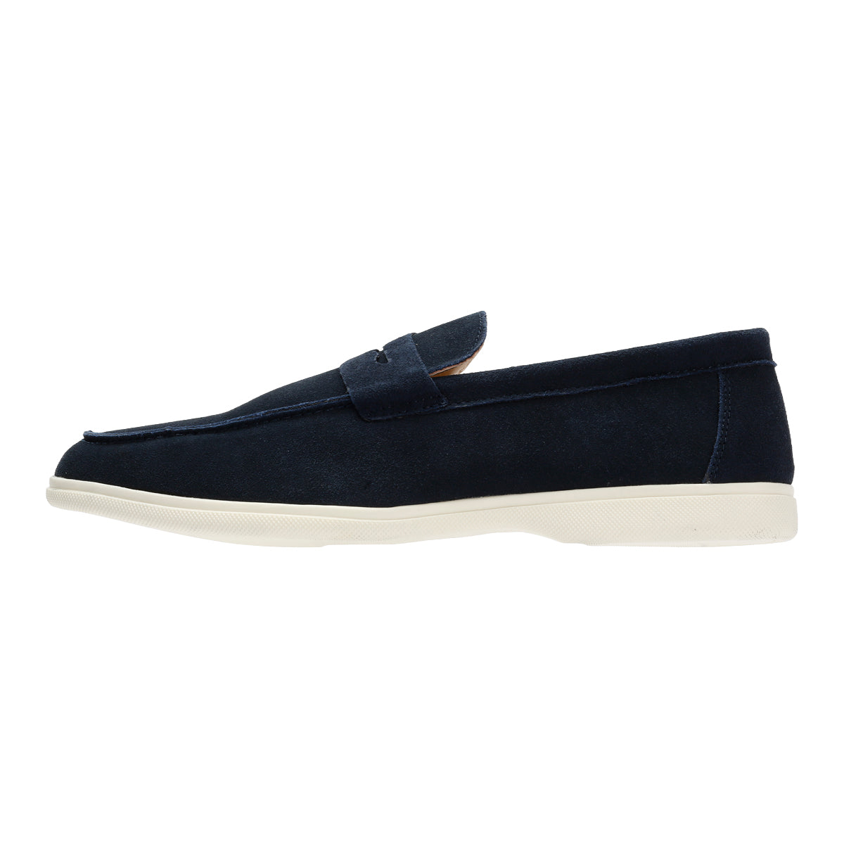 Antique Rogue Anton Suede Men's Navy Loafers