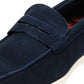 Antique Rogue Anton Suede Men's Navy Loafers