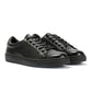 Antique Rogue Kimber Patent PU Leather Men's Black Trainers