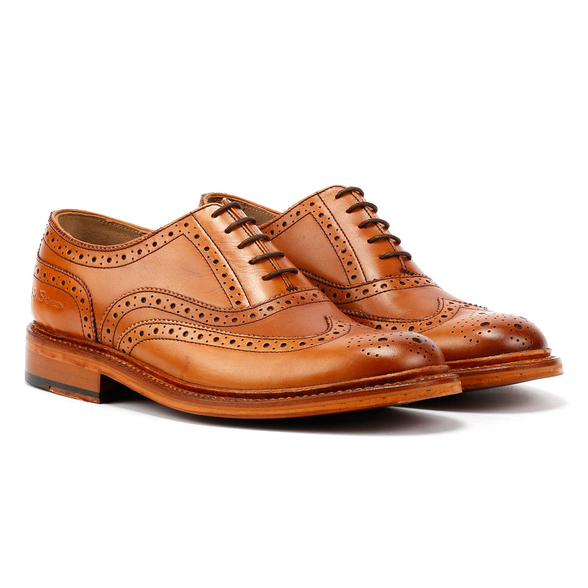 Ben Sherman - BS11310 MENS SUGARMAN BROGUE TAN