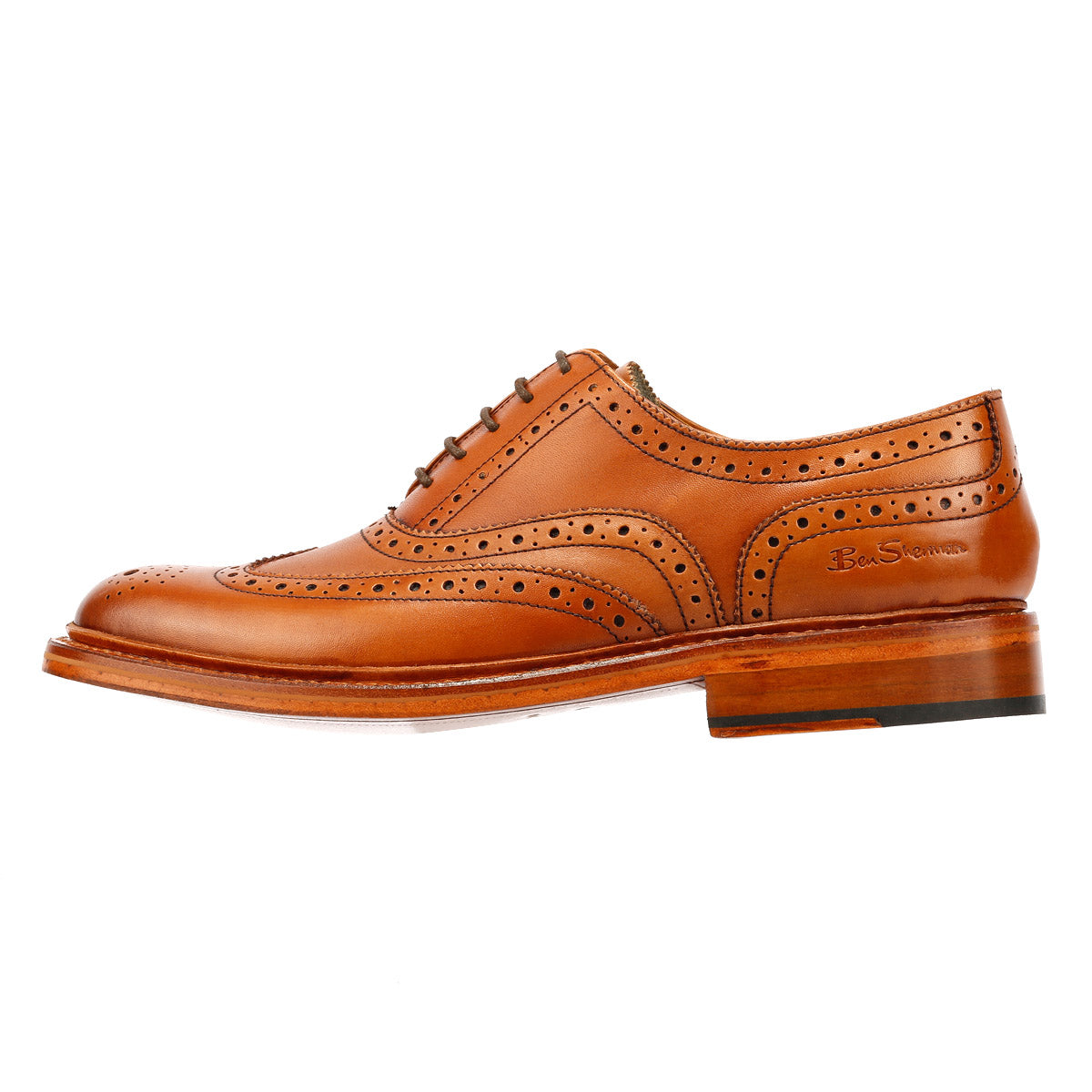 Ben Sherman - BS11310 MENS SUGARMAN BROGUE TAN