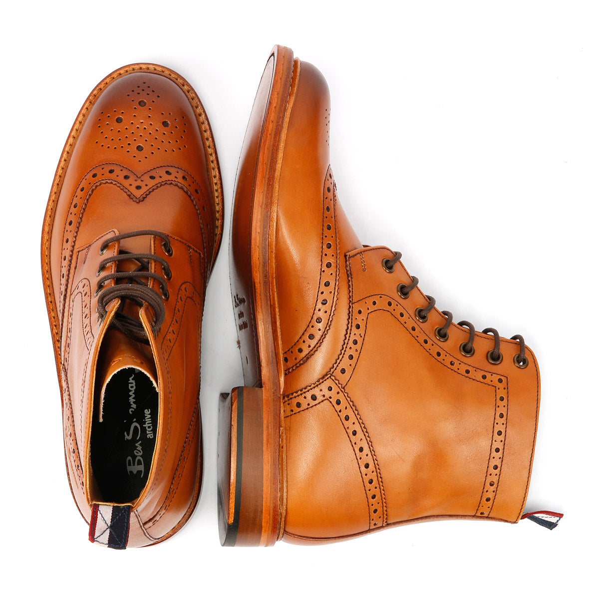 Ben Sherman - BS11210 MENS ARTHUR BOOTS TAN