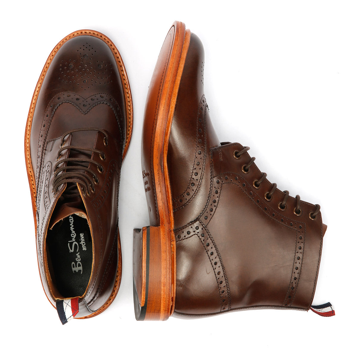 Ben Sherman - BS11211 MENS ARTHUR BOOTS MOCHA