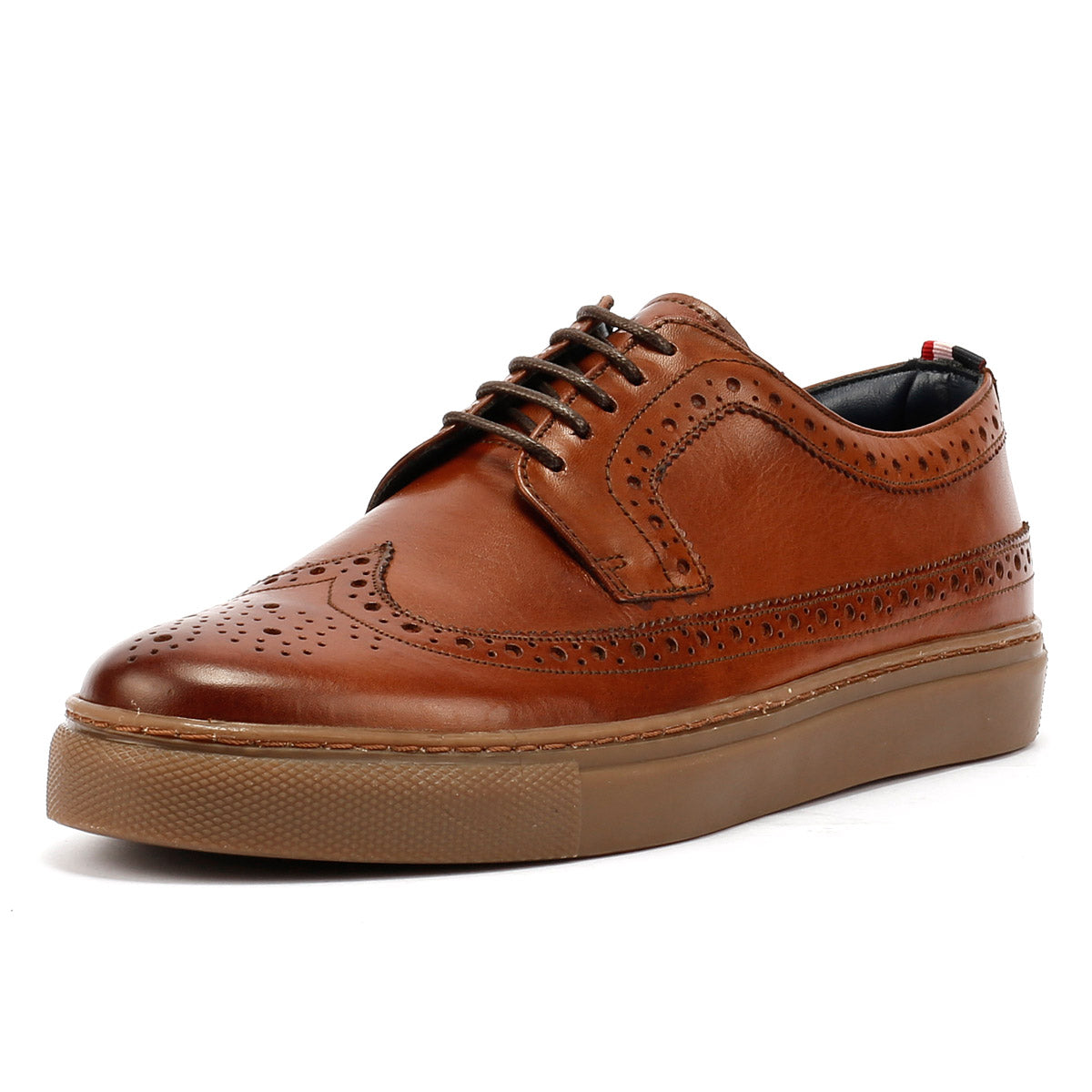 Ben Sherman - BS23532 MENS PRESTON SHOE REDDISH BROWN