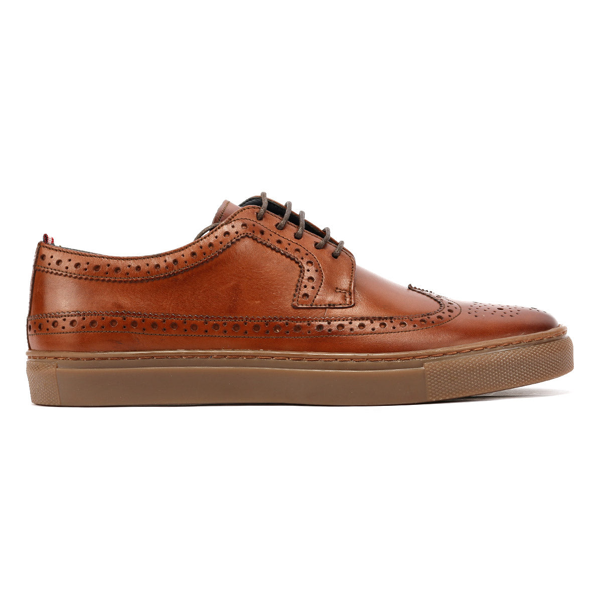 Ben Sherman - BS23532 MENS PRESTON SHOE REDDISH BROWN