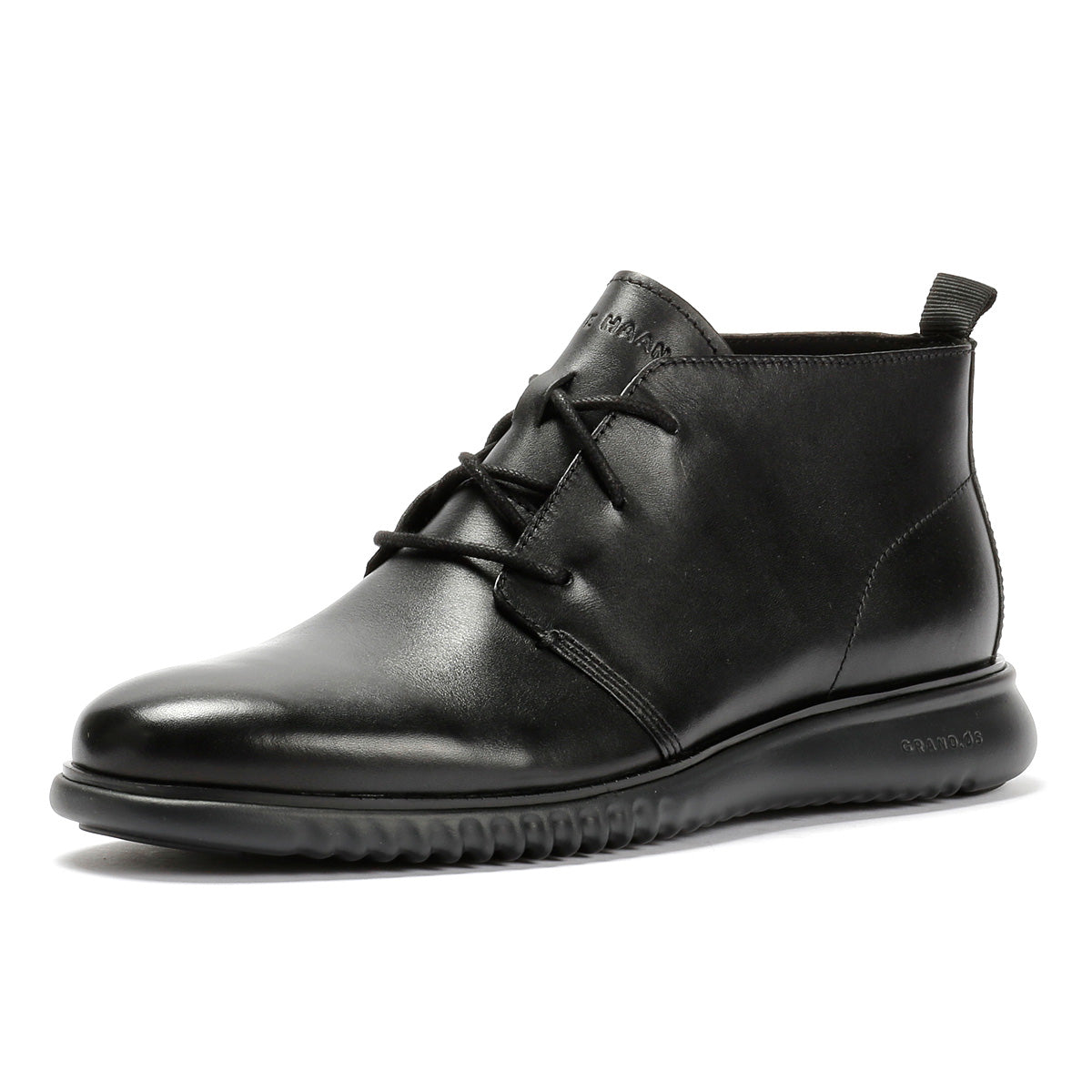 Cole Haan 2.Zerogrand Leather Men's Black Chukka Boots