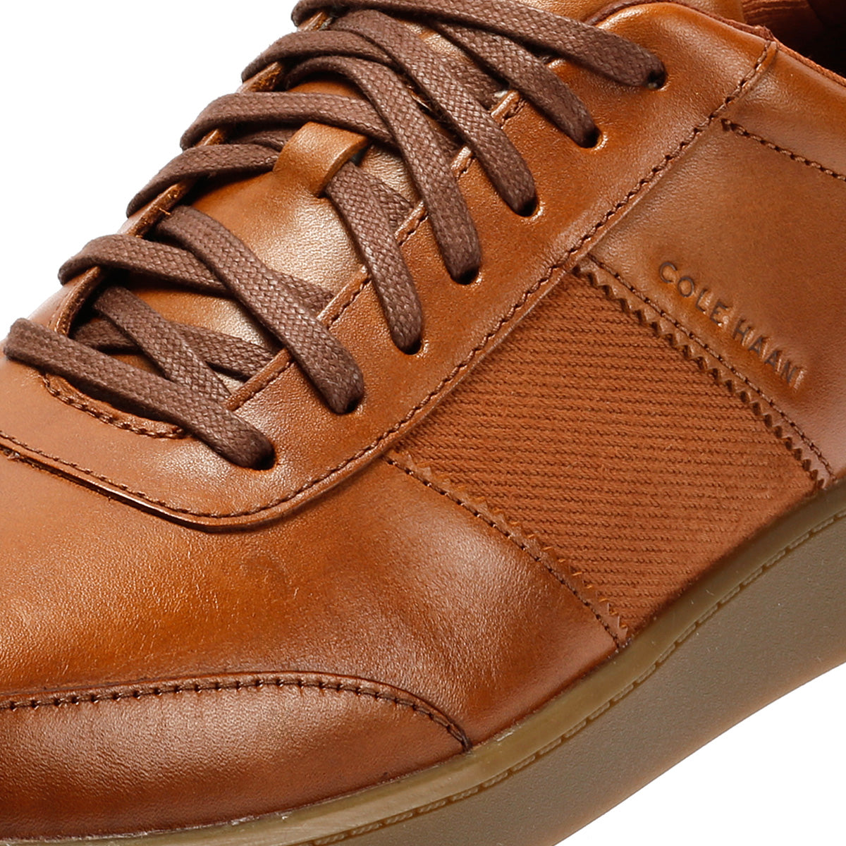 Cole Haan Grand Crosscourt Gates Leather Men's Tan Trainers