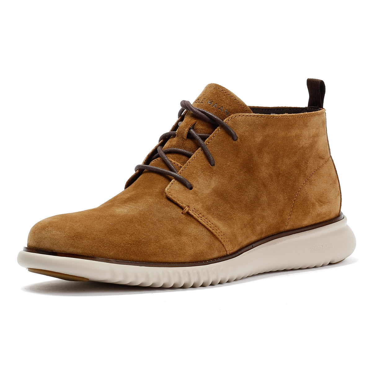 Cole Haan 2.Zerogrand Suede Men's Spiced Brown Chukka Boots
