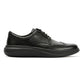 Cole Haan Grand Aerion Wingtip Oxfords Leather Men's Black Lace-Up Shoes