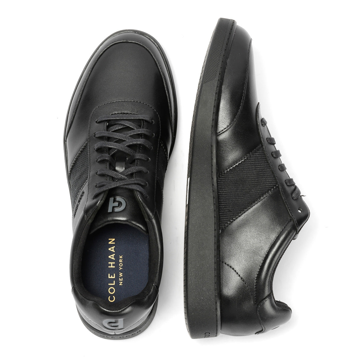 Cole Haan Grand Crosscourt Gates Leather Men's Black Trainers