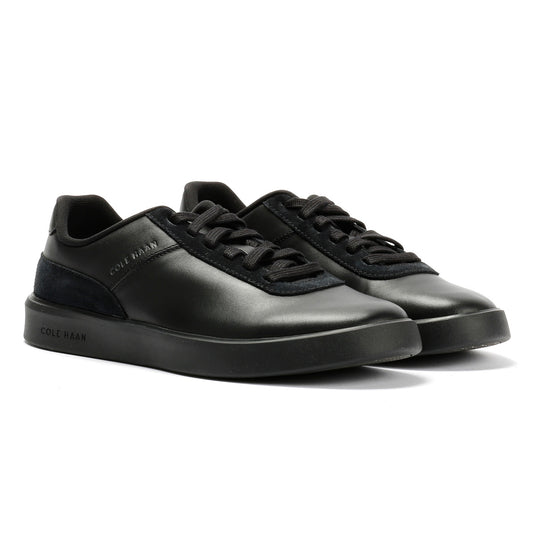 Cole Haan Grand Crosscourt Packaway Leather Men's Black Trainers