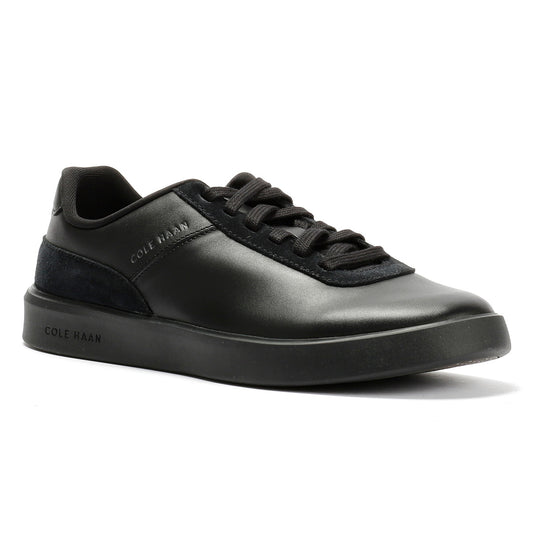Cole Haan Grand Crosscourt Packaway Leather Men's Black Trainers