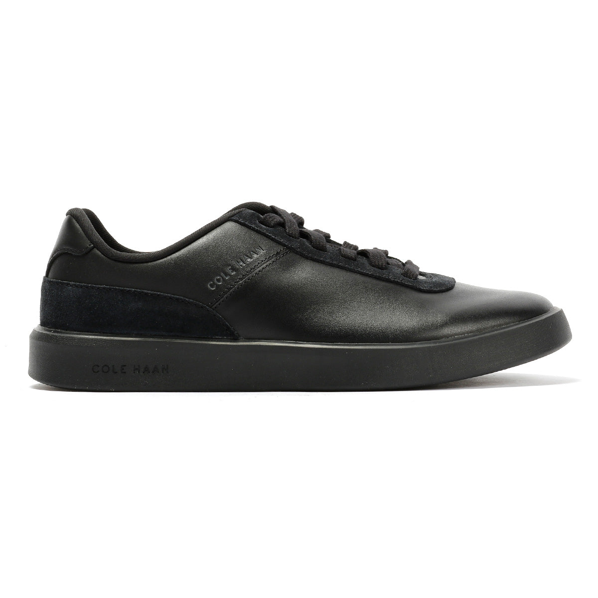 Cole Haan Grand Crosscourt Packaway Leather Men's Black Trainers
