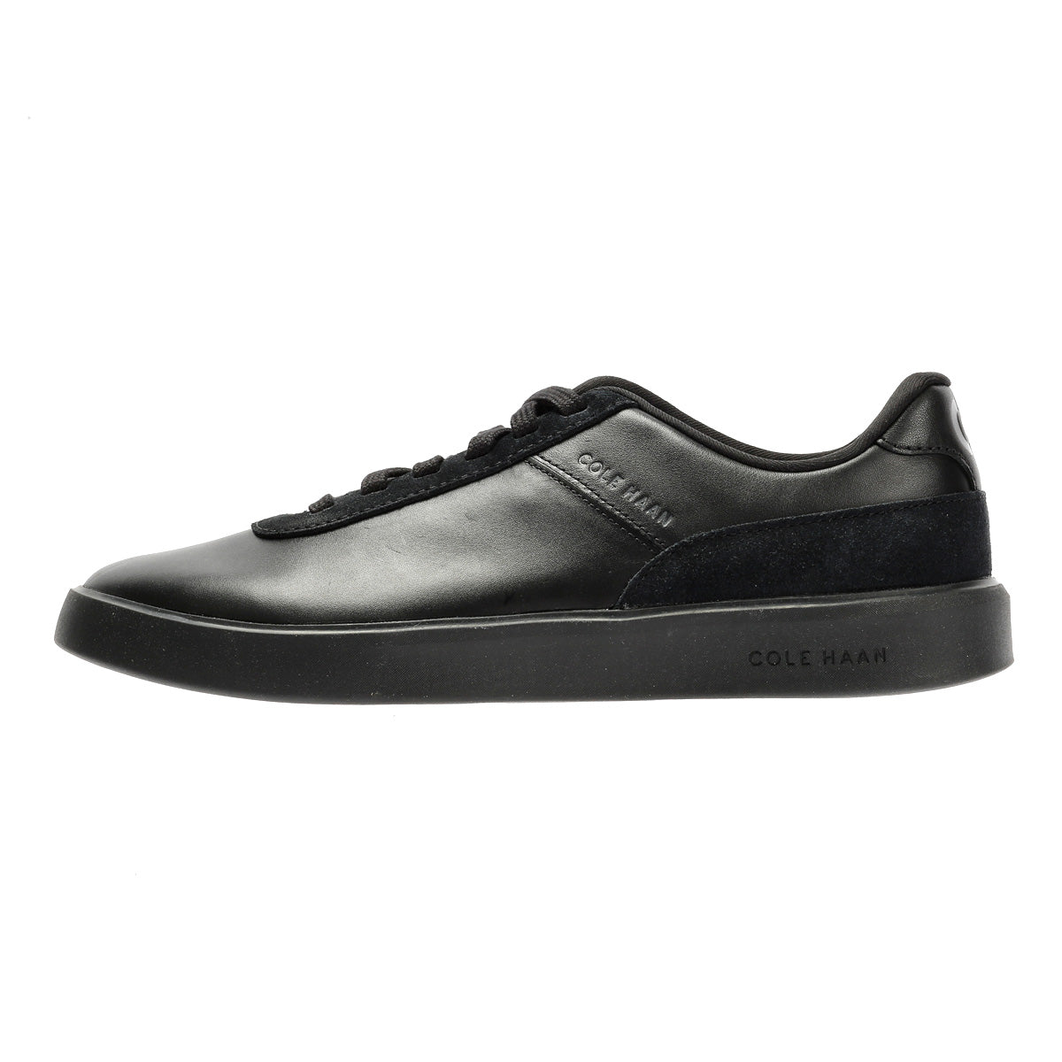 Cole Haan Grand Crosscourt Packaway Leather Men's Black Trainers